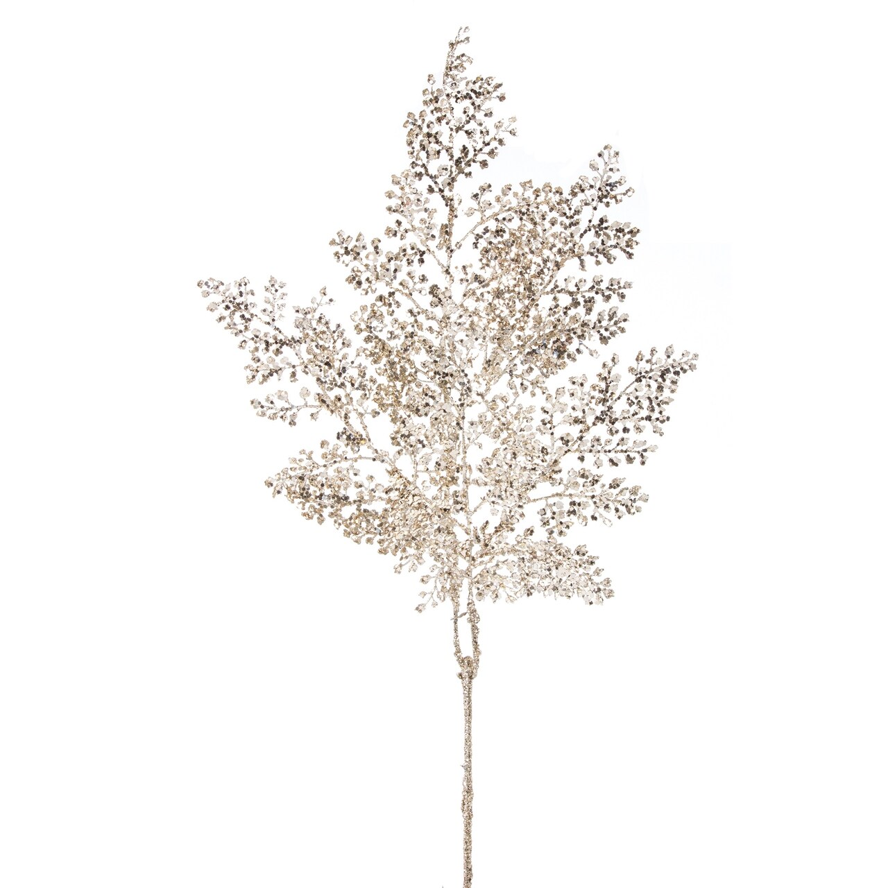 Melrose Set of 12 Silver Glitter Artificial Christmas Sprays 31"